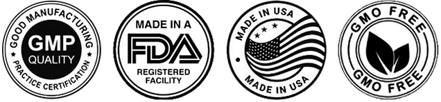 The seller's four certification roundels in a row